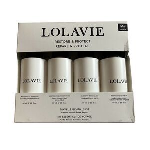Lolavie - 4 piece Restore & Protect Travel Essentials Kit  -  New in Box